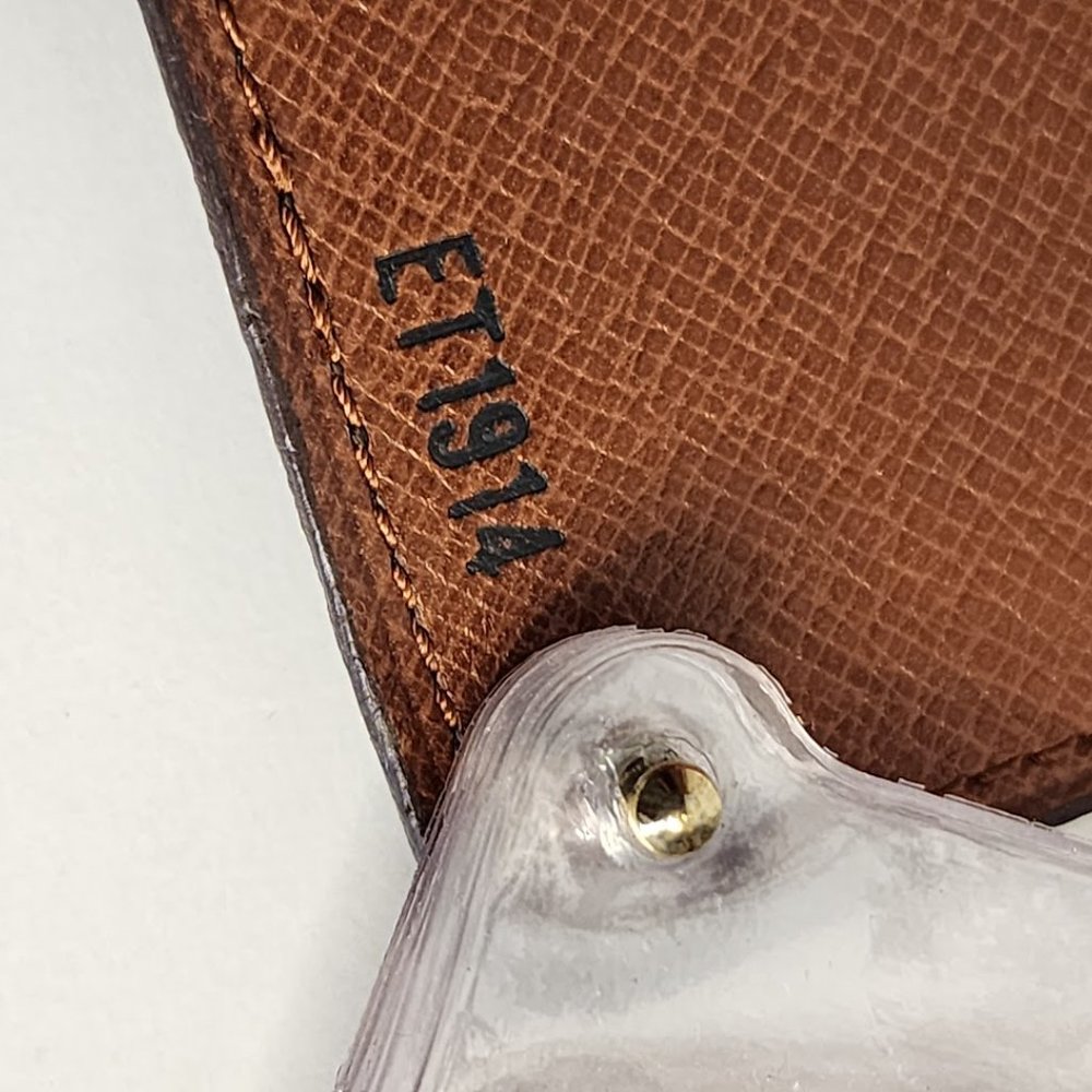 ET1914 - Louis Vuitton Monogram Porte Cartes Card Case - Picture 4 of 4